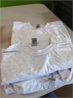 5 New Size Medium Grey T-shirts