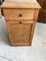 Wooden cabinet/ garbage can holder