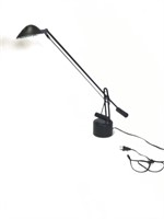 Black Electric Lamp w/ 2' Arm Works