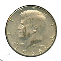 1968-D Kennedy Silver Half Dollar