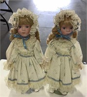 2 matching dolls