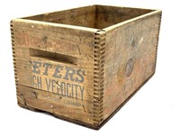 Vintage Peters High Velocity 20ga Wood Crate 15”