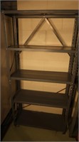 Metal Shelving Stand-a-lone-5 Shelf-30"x11.5"x60"H