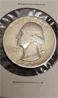 1945 silver quarter
