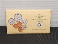 1990 United States uncirculated set P and D