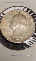 1964  D silver half dollar