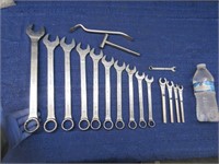 mac tools lot of wrenches (17 pcs total)