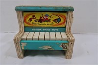 Fisher Price Toys-Vintage Child's Play Piano-8x5x8