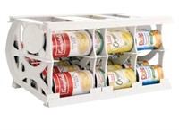 Adjustable Can Organizer for Pantry, Stackable,