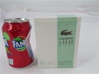 Lacoste L. Blanc, eau de toilette ml neuve,