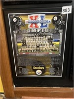 STEELERS SUPER BOWL CHAMPS WALL PLAQUE 13 X 10