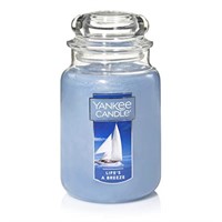 Yankee Candle Large Jar Candle, Life's a Breeze