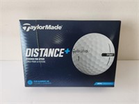 12 Taylor Made Distance Golf Balls New