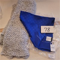 J Crew New Blue Scarf and Other