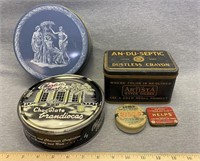 Vintage Advertising Tins