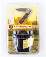 Leupold 10x25 Binocular & Folding Knife Set