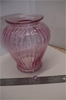 9" Purple Vase