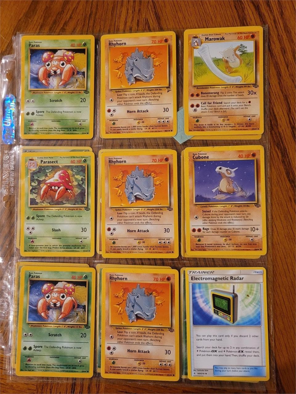 (9) Pokemon Cards