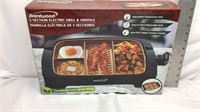 D1) NEW BRENTWOOD FIVE SECTION ELECTRIC GRILL &