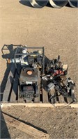 Water pump, Chainsaw, Grinder, Generator