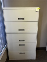 5 Drawer Lateral File Cabinet 36"x18"x65"H