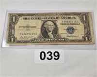 1935 F $1 Silver Certificate