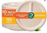 ECO SOUL [10", 200-Pack, 3-Compartment