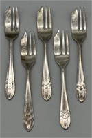 Sheffield England Pastry Forks - Loxley Pattern