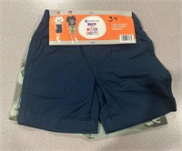 MM 4/5 Boy's 2pk Woven Shorts