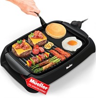 Mueller Ultra GrillPower 2-in-1 Smokeless Electric