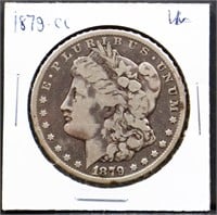1879 Carson City Morgan silver dollar