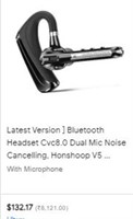 Honshoop Bluetooth Headset
