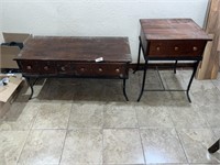 Matching Coffee Table & Side Table