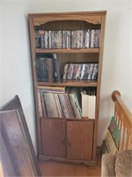 Shelving unit, contents not included