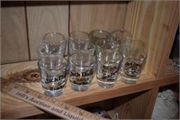 Lot of Jack Daniels Shot Glasses