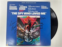 Autograph COA Spy Who Loved Me Vinyl