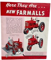 Historical 1939 Reprint Farmall On Canvas