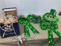 Irish Ornaments, Light Strings tested, Hat