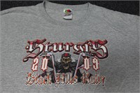 Sturgis 2009 Two-Sided Graphic T-shirt Size Large