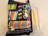 Jumbo Pack Glow Sticks, package open, sticks NEW