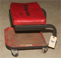 Snap-On rolling shop seat with drawer