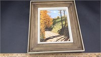 (2) Framed Original Artwork, Harry Fraas - Artist