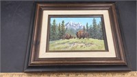 "Bison", Original Oil by Anna Lou Anderson