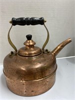Vintage Simplex Copper Teapot