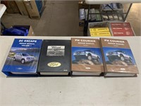 Taurus Escape Courier Ford Repair Manuals x 4