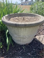 Large concrete urn