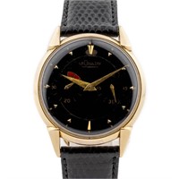 Vintage Lecoultre Futrematic 14kt Solid Gold Watch