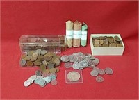 Large Lot Of Canadian Coins