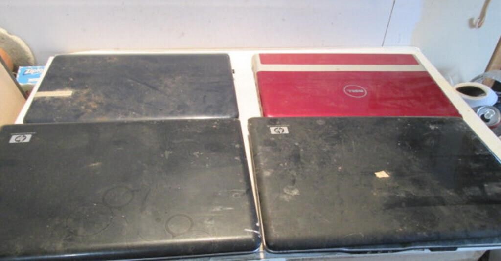 LOT OLD LAPTOPS FOR PARTS- NOT TESTED AS IS