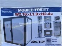 E. NEW PORTABLE TOILETS WITH SHOWER